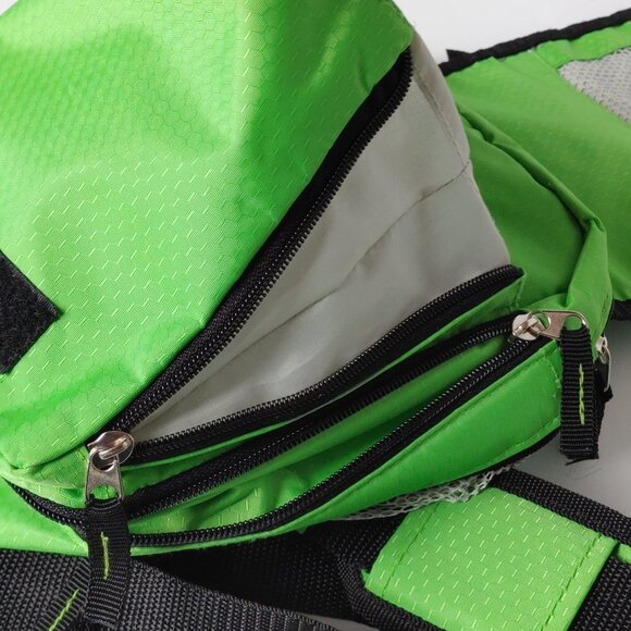 ATTRACTIVE HEYS Luggage Crossbody Purse Lime Green Secure Zip Travel Bag - Picture 9 of 13